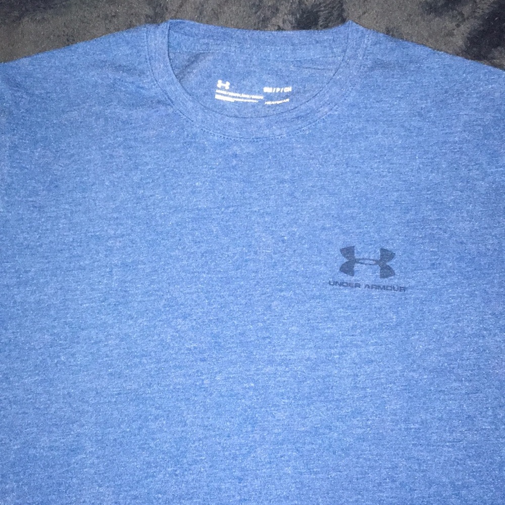 Under Armour Blue Tee - Small